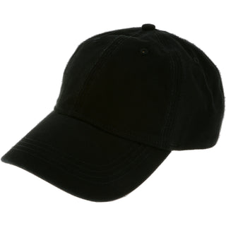 Blank Black Black Adjustable Hat