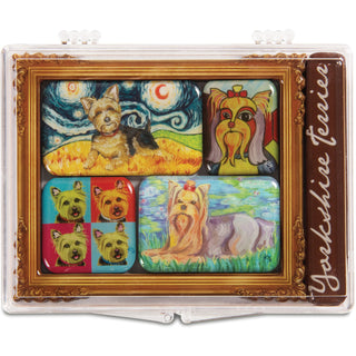 Yorkshire Terrier 3.125" x 4.125" Magnet Set