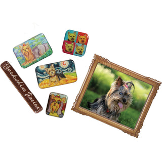 Yorkshire Terrier 3.125" x 4.125" Magnet Set