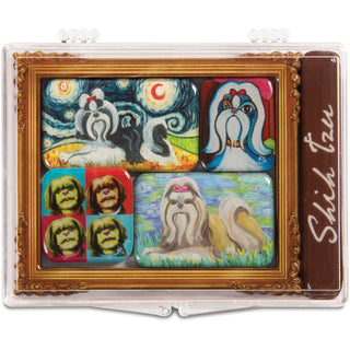 Shih Tzu 3.125" x 4.125" Magnet Set