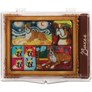 Boxer 3.125" x 4.125" Magnet Set