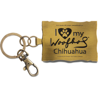 Chihuahua - Woofhol 2" x 2.75" Keychain