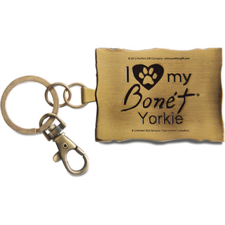 Yorkshire Terrier - Bonet 2" x 2.75" Keychain