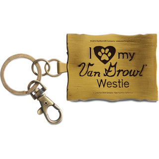 West Highland Terrier - Van 2" x 2.75" Keychain