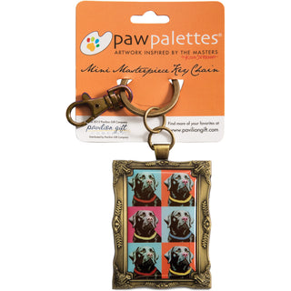 Dachshund - Pawcasso 2"x 2.75" Key Chain