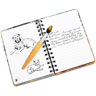 Beagle Woofhol 5" x 7" Journal & Pen Set