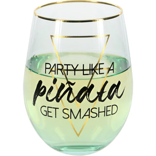 Party 18 oz Stemless Wine Glass