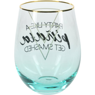 Party 18 oz Stemless Wine Glass