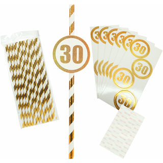 30 24 Pack Party Straws