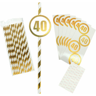 40 24 Pack Party Straws