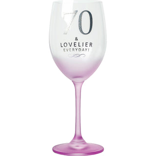 70 Gift Boxed 19 oz Crystal Wine Glass