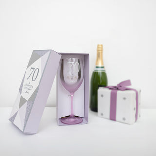 70 Gift Boxed 19 oz Crystal Wine Glass