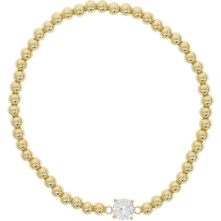 3 Days of Gold Sparkle 18K Gold Plated Cubic Zirconia Necklace, Bracelet, and Earrings Set