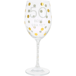 50 Gift Boxed 16 oz Crystal Wine Glass