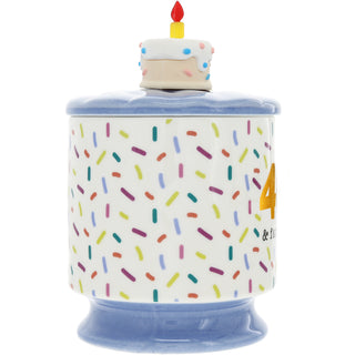 40 14 oz Mug with Birthday Cake Lid