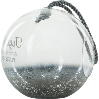 Together 9.5" Smoke Glass Lantern