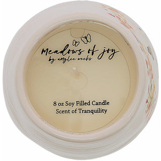 Mom 8 oz - 100% Soy Wax Candle Scent: Tranquility