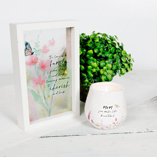 Mom 8 oz - 100% Soy Wax Candle Scent: Tranquility