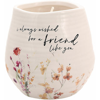 Friend 8 oz - 100% Soy Wax Candle
Scent: Tranquility