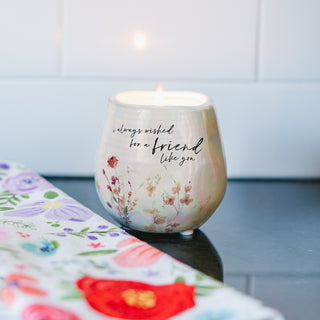 Friend 8 oz - 100% Soy Wax Candle Scent: Tranquility