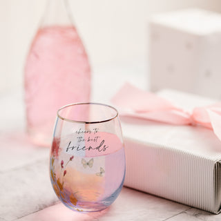 Friends 20 oz Stemless Wine Glass