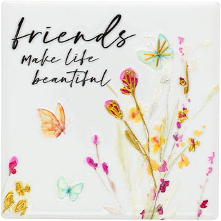 Friends 4" Ceramic Coaster