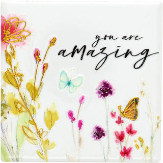 Amazing 4" Ceramic Coaster