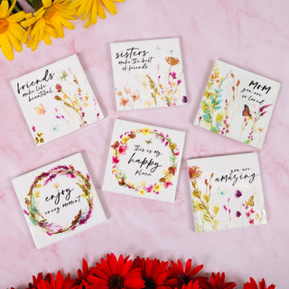 Amazing 4" Ceramic Coaster