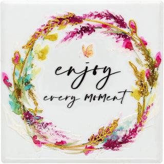 Every Moment 4" Ceramic Coaster