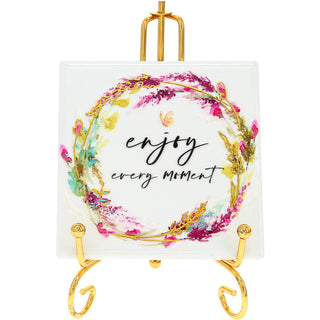 Every Moment 4" Ceramic Coaster