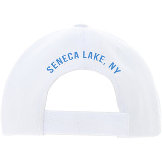 H1 Lake Dog White Adjustable Hat