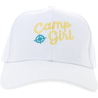 H1 Camp Girl White Adjustable Hat
