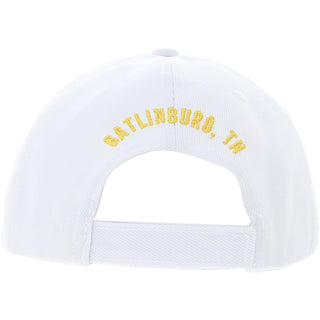 H1 Happy Camper White Adjustable Hat