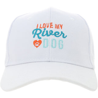 H1 River Dog White Adjustable Hat