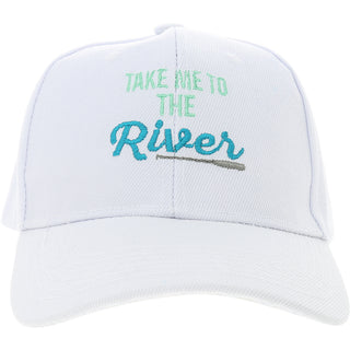 H1 To The River White Adjustable Hat