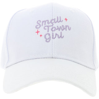 H1 Small Town Girl White Adjustable Hat