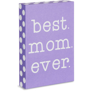 Best Mom 6" x 4" Plaque