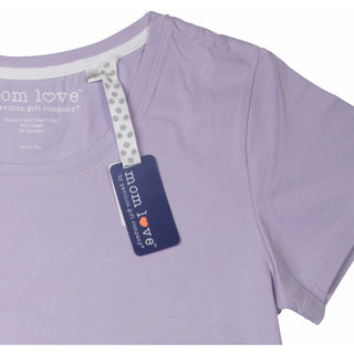 Football Mom Small Purple T-Shirt
