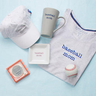 Baseball Mom Small Gray T-Shirt