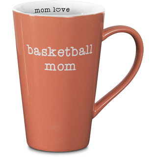 Basketball Mom 18 oz Latte Cup