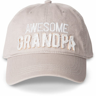 Grandpa Warm Gray Adjustable Hat