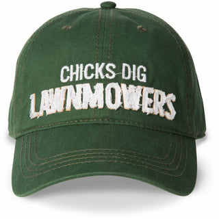 Lawnmowers Green Adjustable Hat