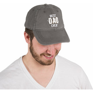 Best Dad Dark Gray Adjustable Hat