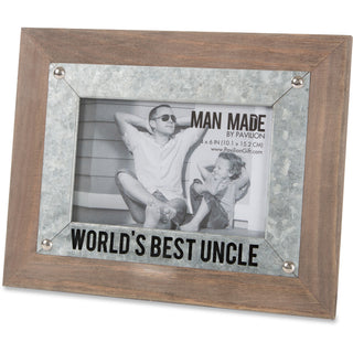 Uncle 9.5" x 7.5" Frame
(Holds 4" x 6" Photo)