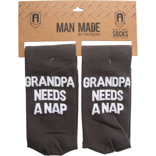 Grandpa Nap Mens Cotton Blend Sock