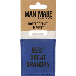 Great Grandpa 2" x 3.5" Bottle Opener Magnet