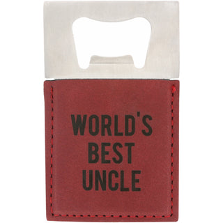 Uncle 2" x 3.5" Bottle Opener Magnet