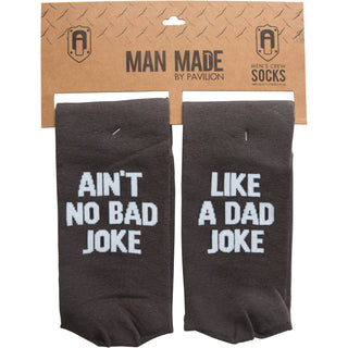 Dad Joke Mens Cotton Blend Sock