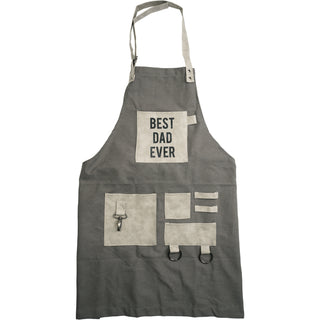 Best Dad Canvas Grilling Apron