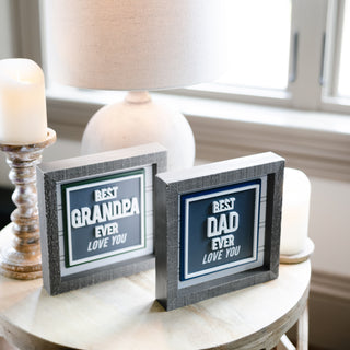 Best Dad 8" Plaque